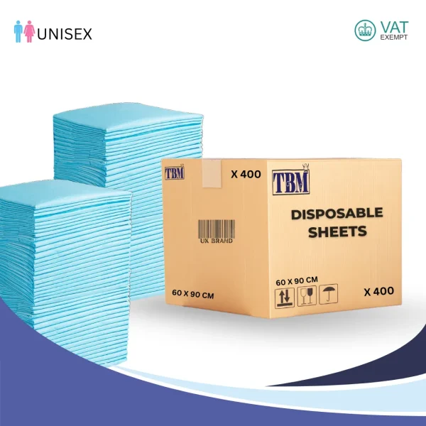 Incontinence Bed Pads - Pack of 400 (60x90cm)